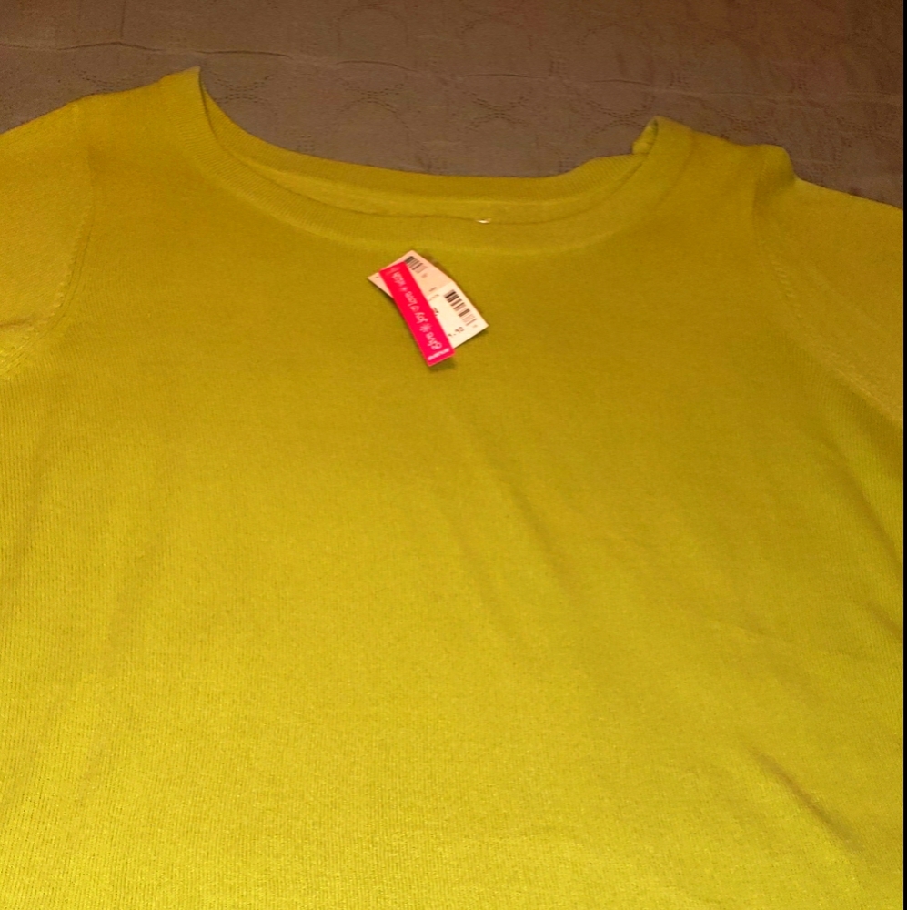 Neon Green Sweater - 22/24